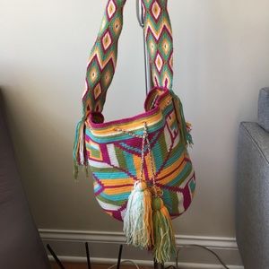 Columbian handmade beach bag